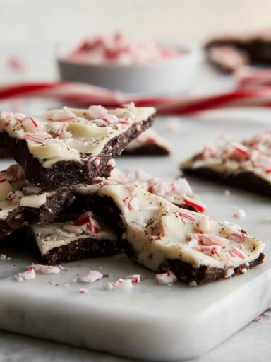 Broken Peppermint Bark Cookies Recipe