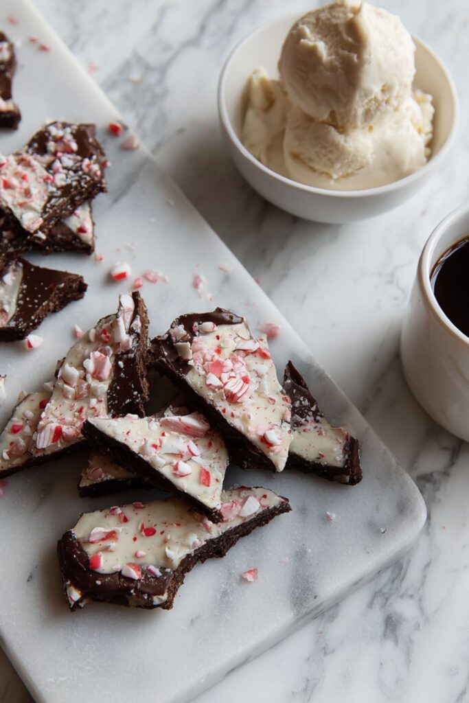 Broken Peppermint Bark Cookies Recipe