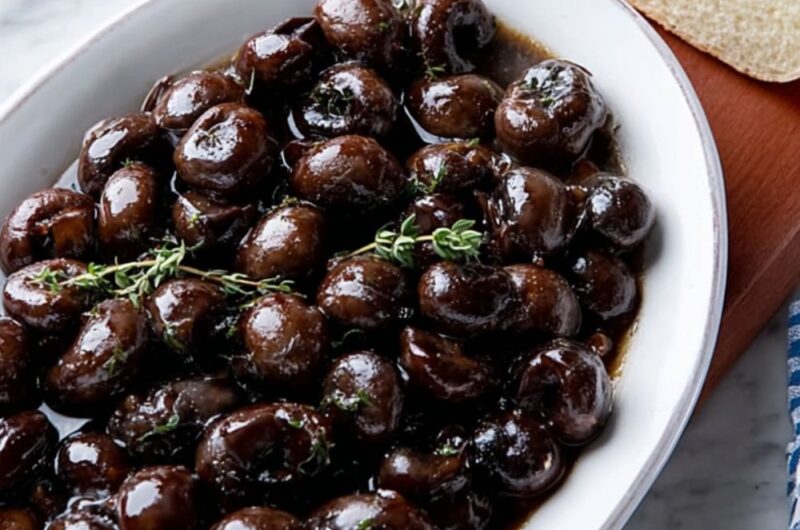 Burgundy Mushrooms Recipe