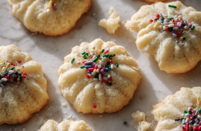Butter Spritz Cookies Recipe
