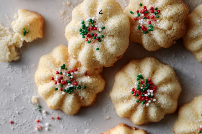 Butter Spritz Cookies Recipe