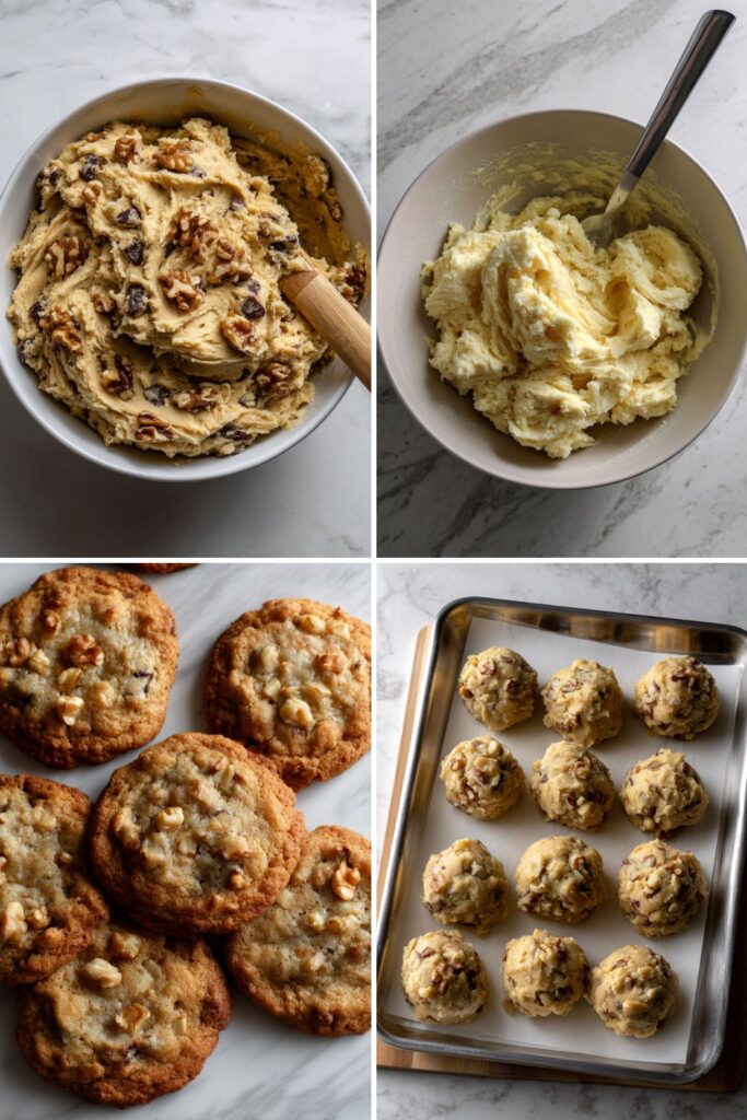 Butterscotch-Walnut Cookies Recipe
