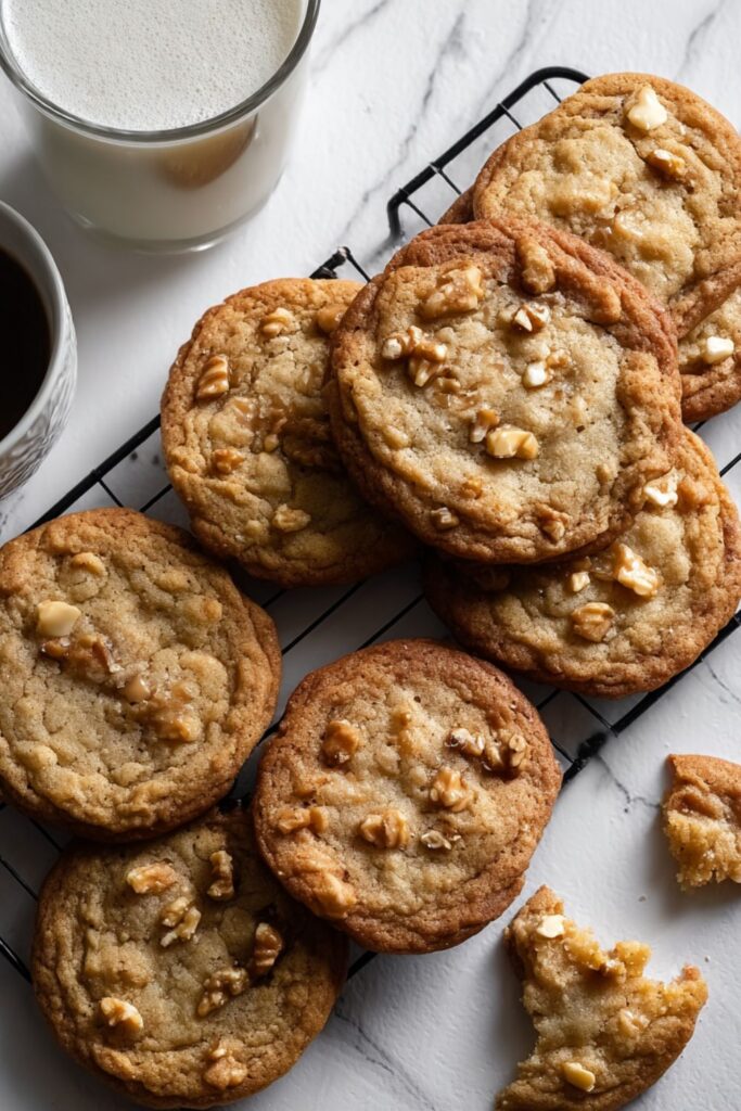 Butterscotch-Walnut Cookies Recipe