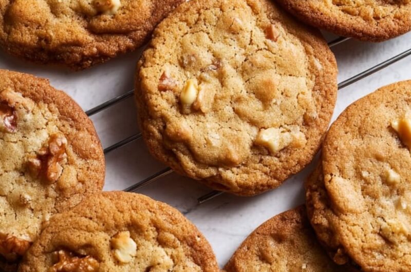 Butterscotch-Walnut Cookies Recipe