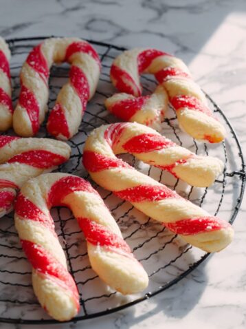 Candy Cane Cookies Recipe