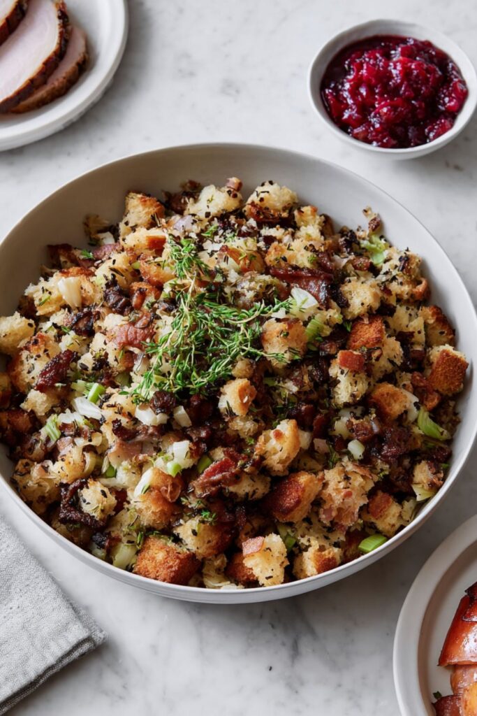 Christmas Stuffing with Bacon Recipe