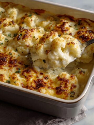 Cauliflower-Goat Cheese Gratin Recipe