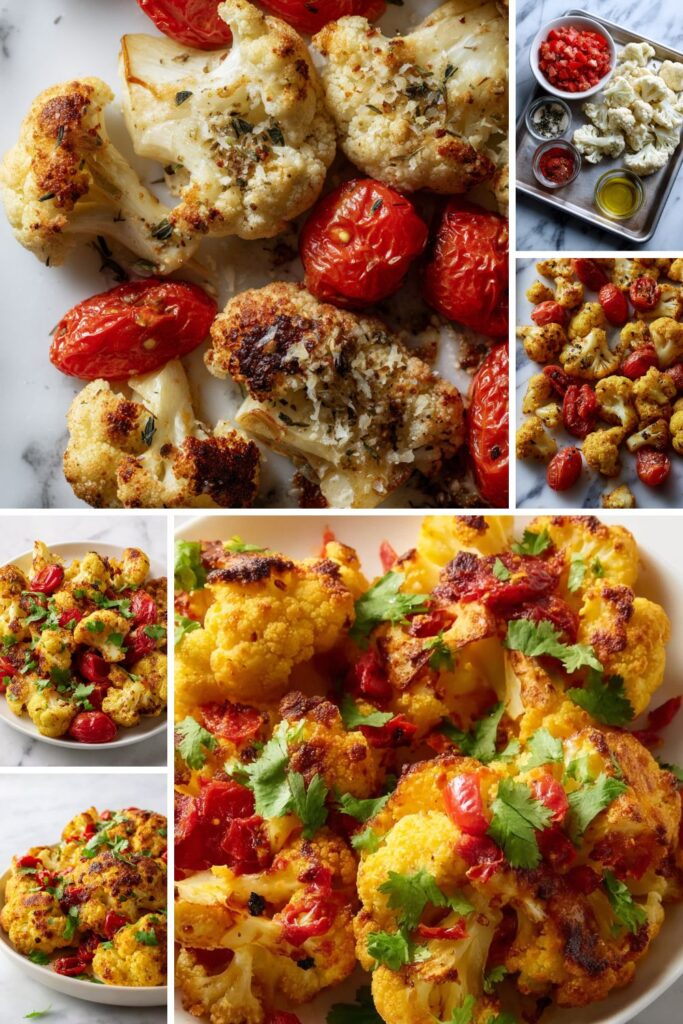 Cauliflower With Tomatoes Recipe