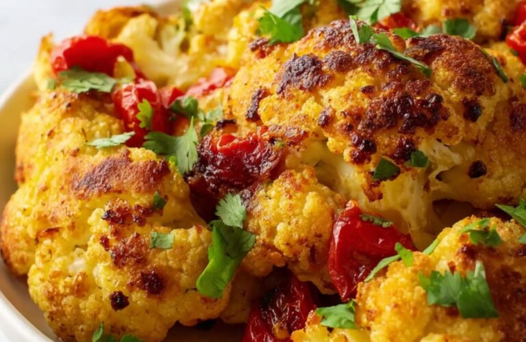 Cauliflower With Tomatoes Recipe