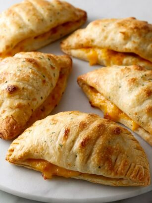 Cheddar-Chive Turnovers Recipe