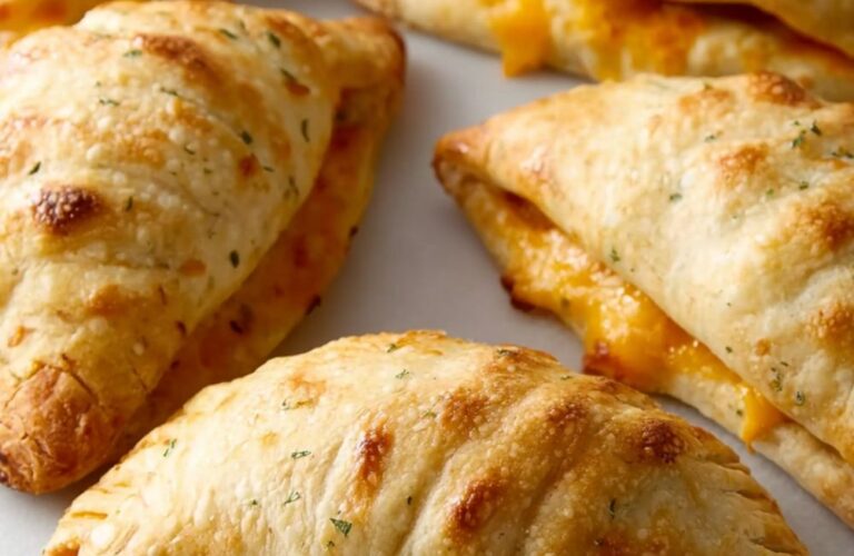 Cheddar-Chive Turnovers Recipe