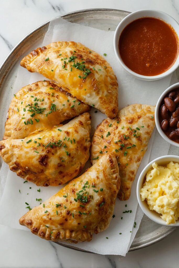 Cheddar-Chive Turnovers Recipe