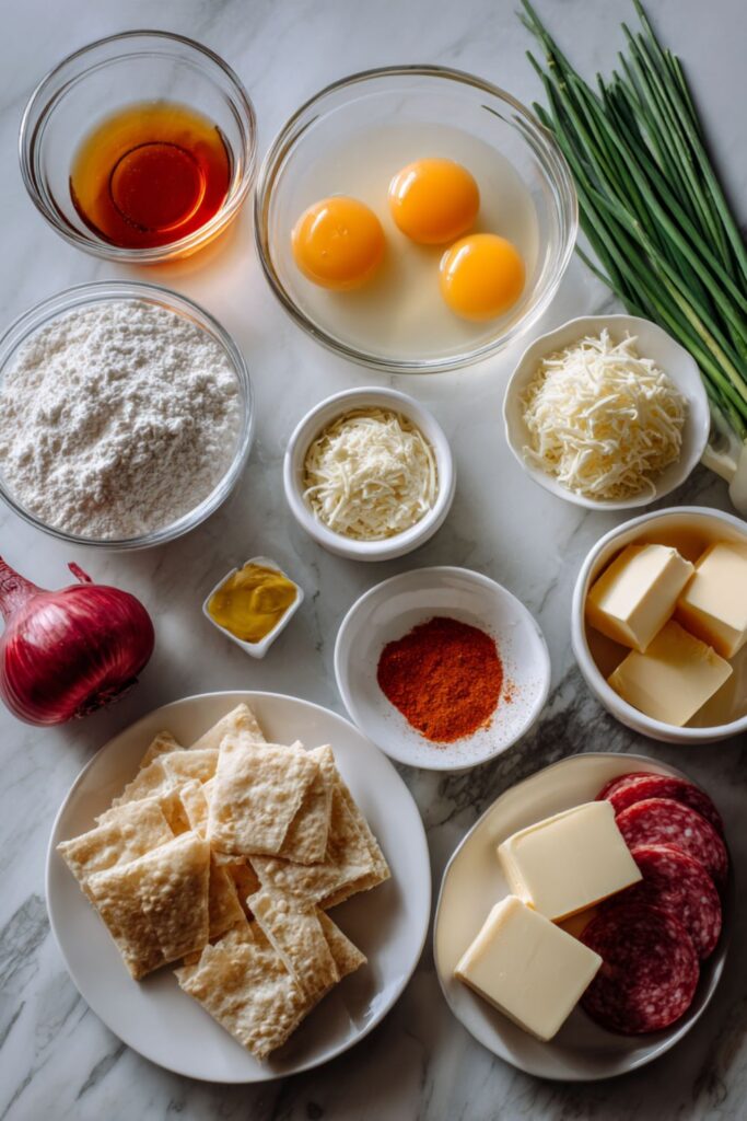 Cheese-Filled Edible Gift Boxes Recipe