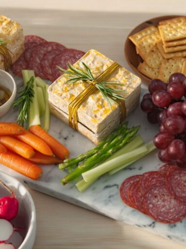 Cheese-Filled Edible Gift Boxes Recipe