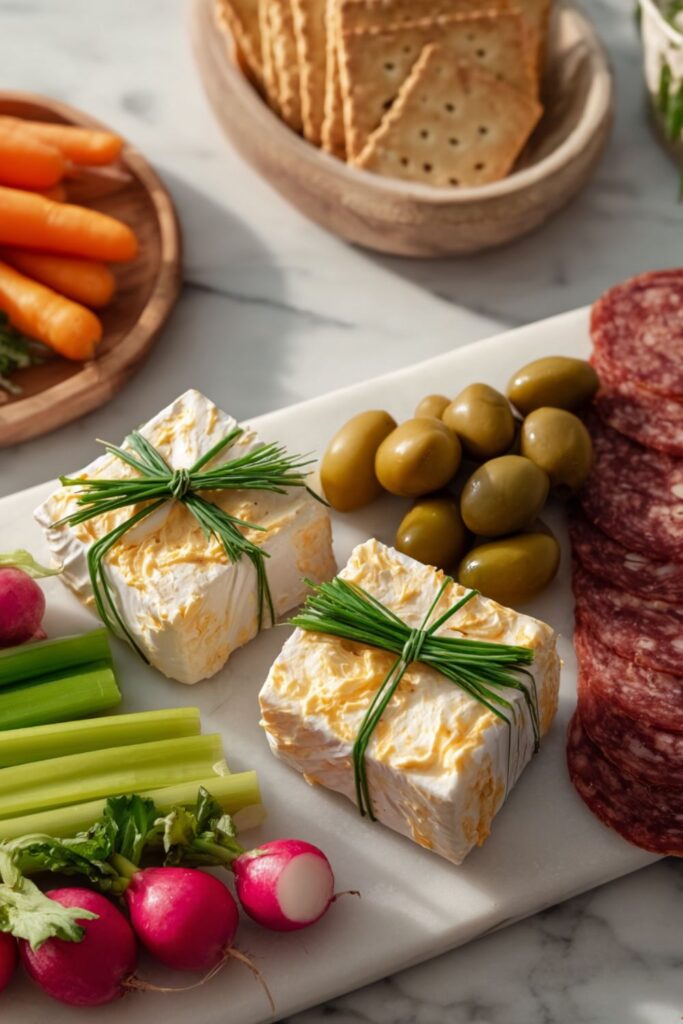 Cheese-Filled Edible Gift Boxes Recipe