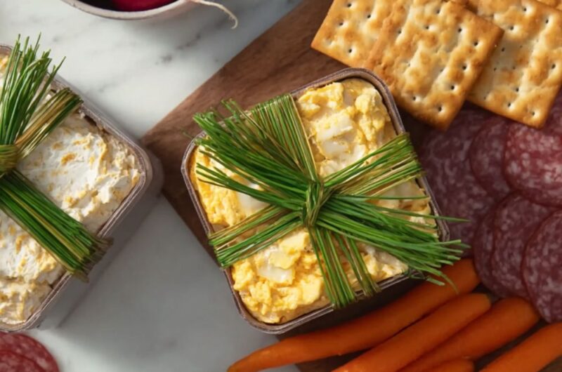Cheese-Filled Edible Gift Boxes Recipe