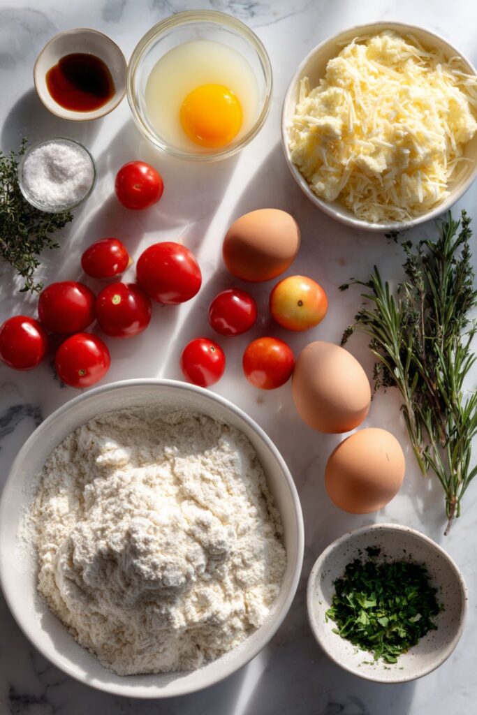 Cheese and Herb Popovers Recipe