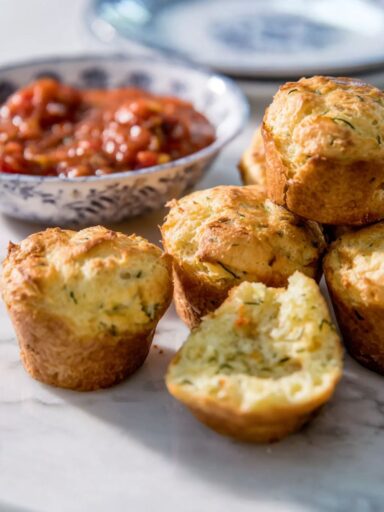 Cheese and Herb Popovers Recipe
