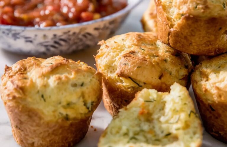 Cheese and Herb Popovers Recipe