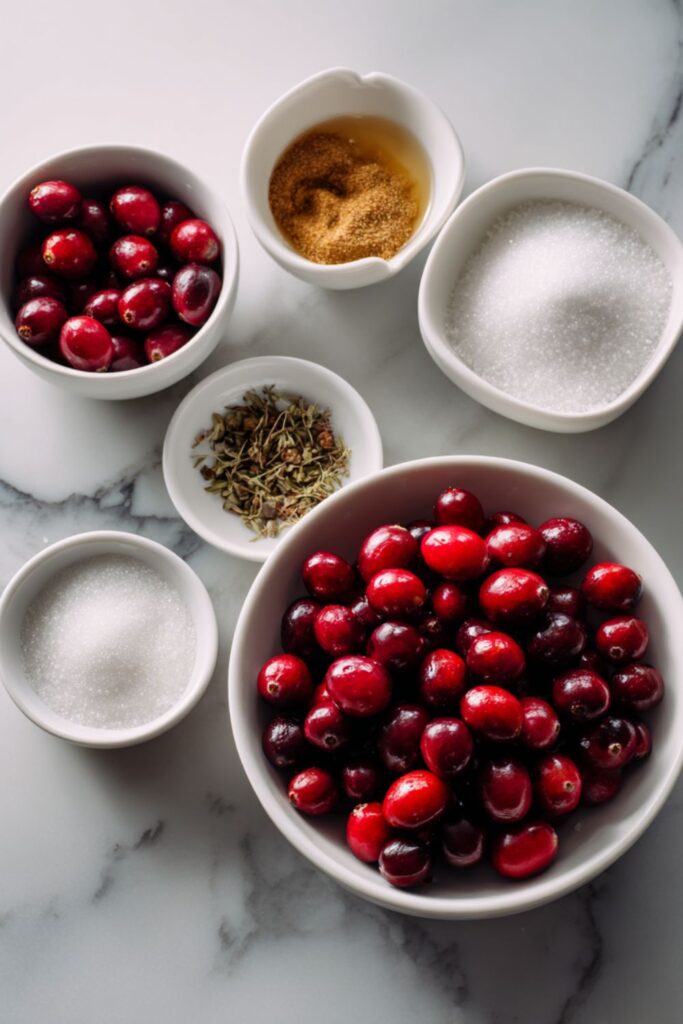 Chocolate Almond Cake with Sugared Cranberries Recipe