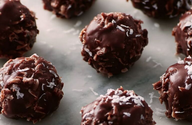 Chocolate Coconut Balls Recipe