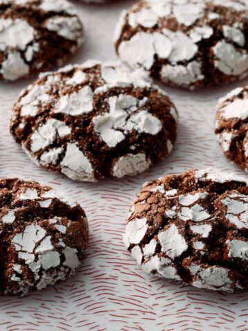 Chocolate Crinkle Cookies Recipe