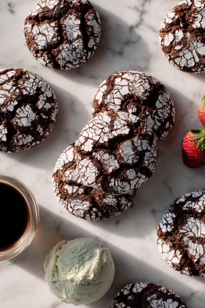 Chocolate Crinkle Cookies Recipe
