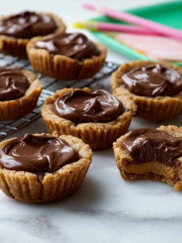 Chocolate Peanut Butter Cup Cookies Recipe