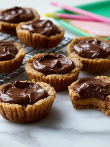 Chocolate Peanut Butter Cup Cookies Recipe