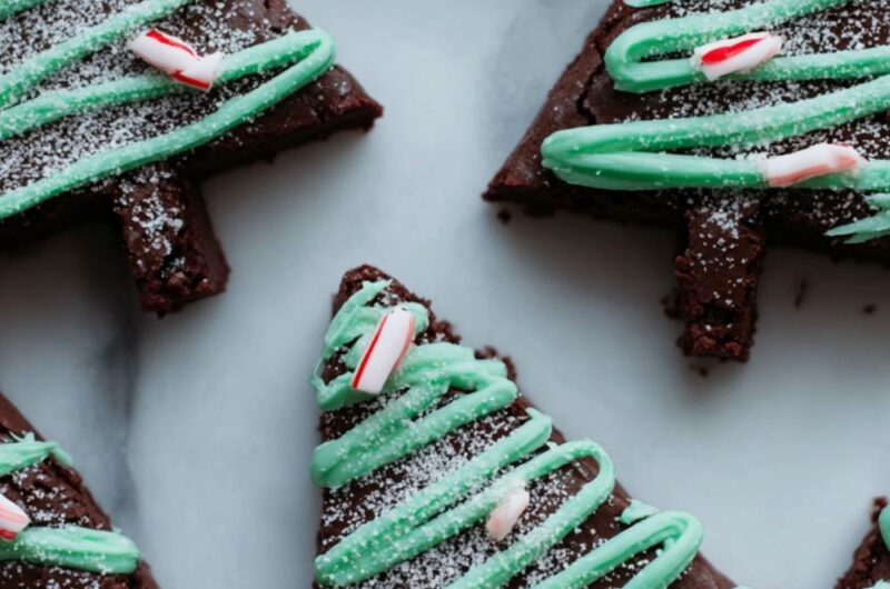 Christmas Brownie Trees Recipe