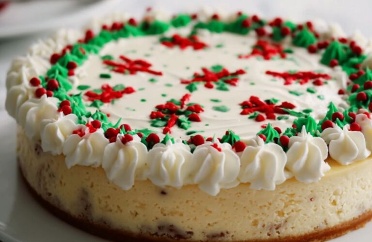 Christmas Cookie Cheesecake Recipe