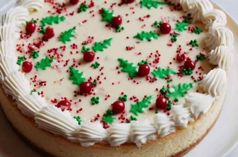 Christmas Cookie Cheesecake Recipe
