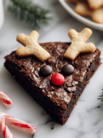 Christmas Reindeer Brownies Recipe