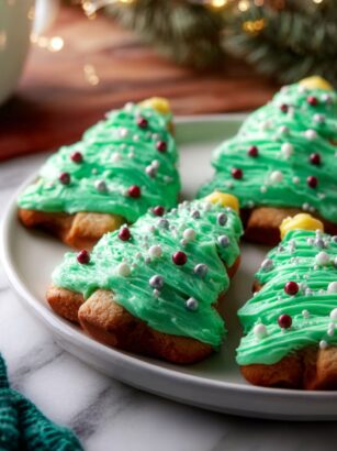 Cinnamon Roll Christmas Trees Recipe