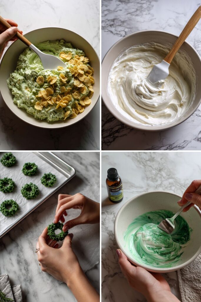 Cornflake Christmas Wreaths Recipe