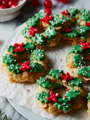 Cornflake Christmas Wreaths Recipe