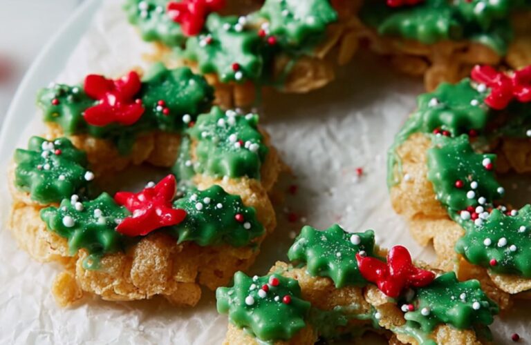 Cornflake Christmas Wreaths Recipe