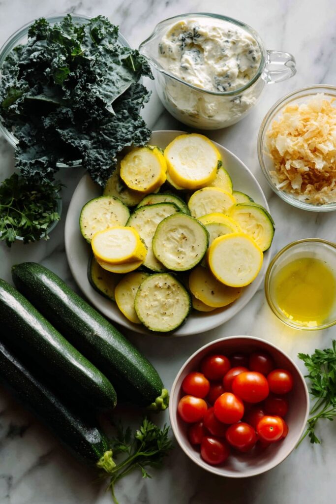 Creamed Farmstand Veggies Recipe