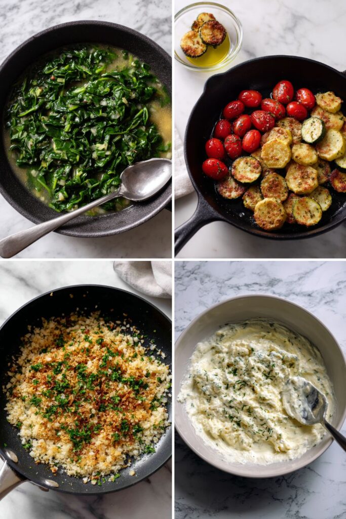 Creamed Farmstand Veggies Recipe