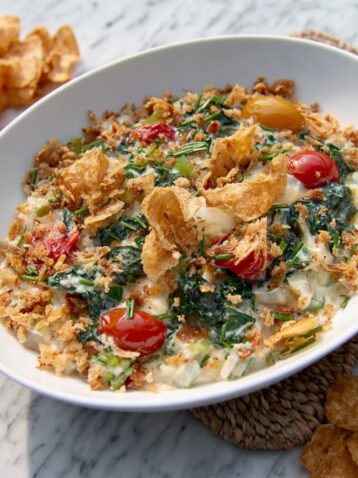 Creamed Farmstand Veggies Recipe