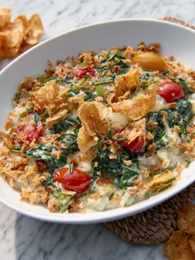 Creamed Farmstand Veggies Recipe