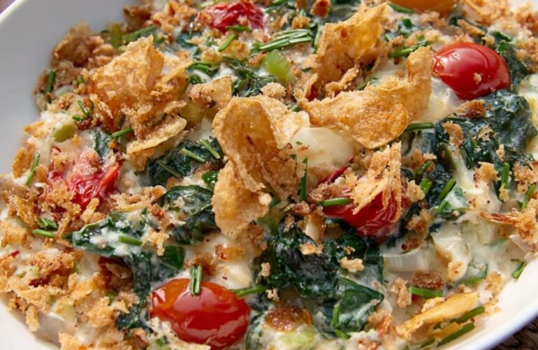 Creamed Farmstand Veggies Recipe