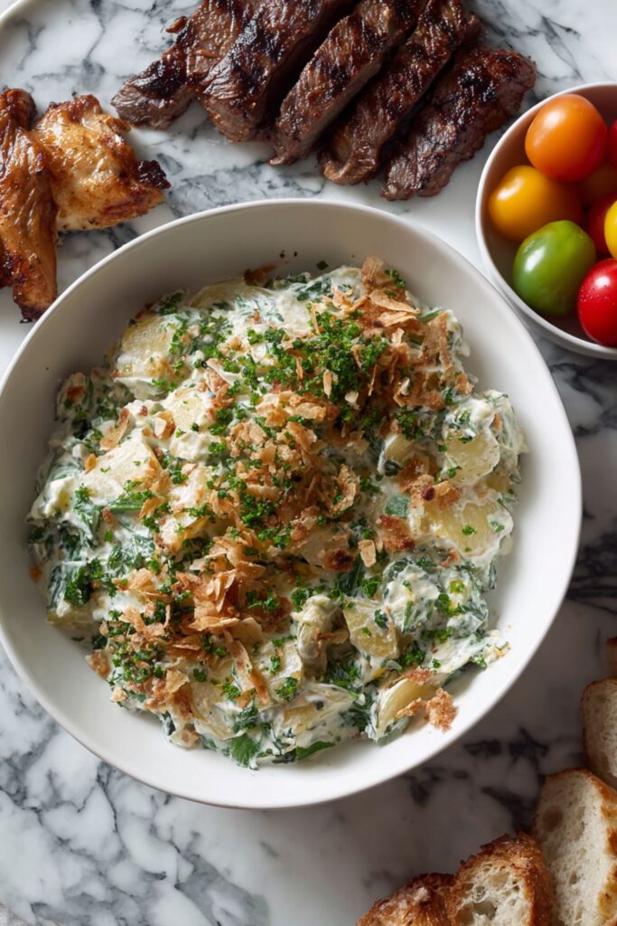 Creamed Farmstand Veggies Recipe