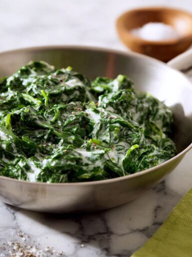 Creamed Spinach Recipe