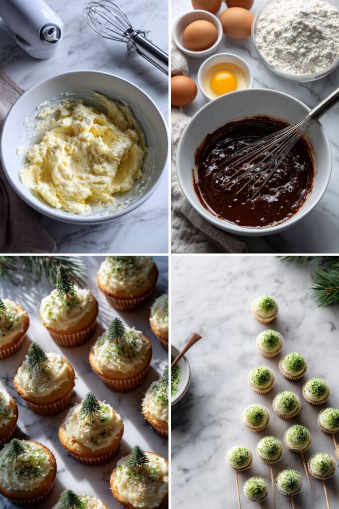 Cupcake Christmas Tree Recipe
