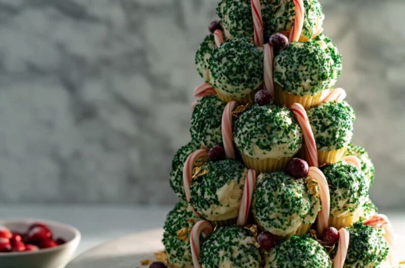 Cupcake Christmas Tree Recipe