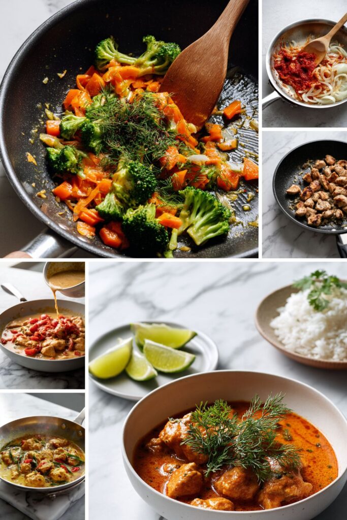 Easy Chicken Curry with Vegetables Recipe