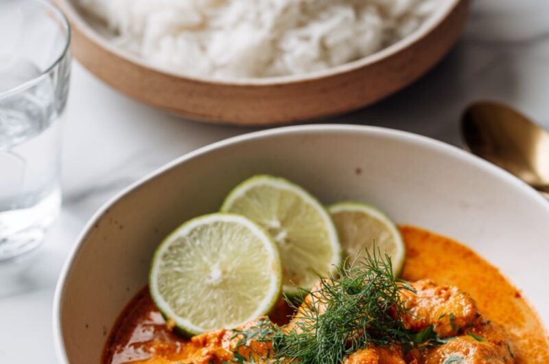 Easy Chicken Curry with Vegetables Recipe