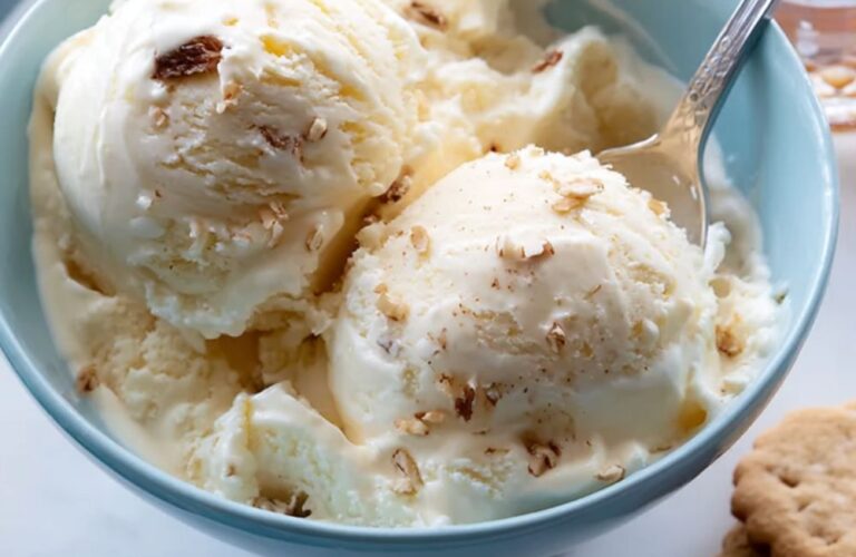 Eggnog Ice Cream Recipe