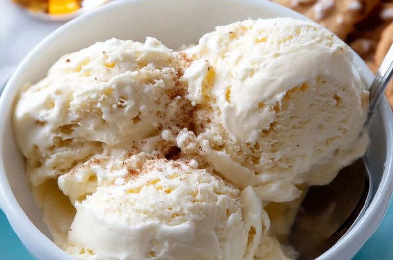 Eggnog Ice Cream Recipe